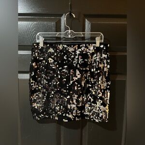 NEW Express Sequined Mini Skirt NWT